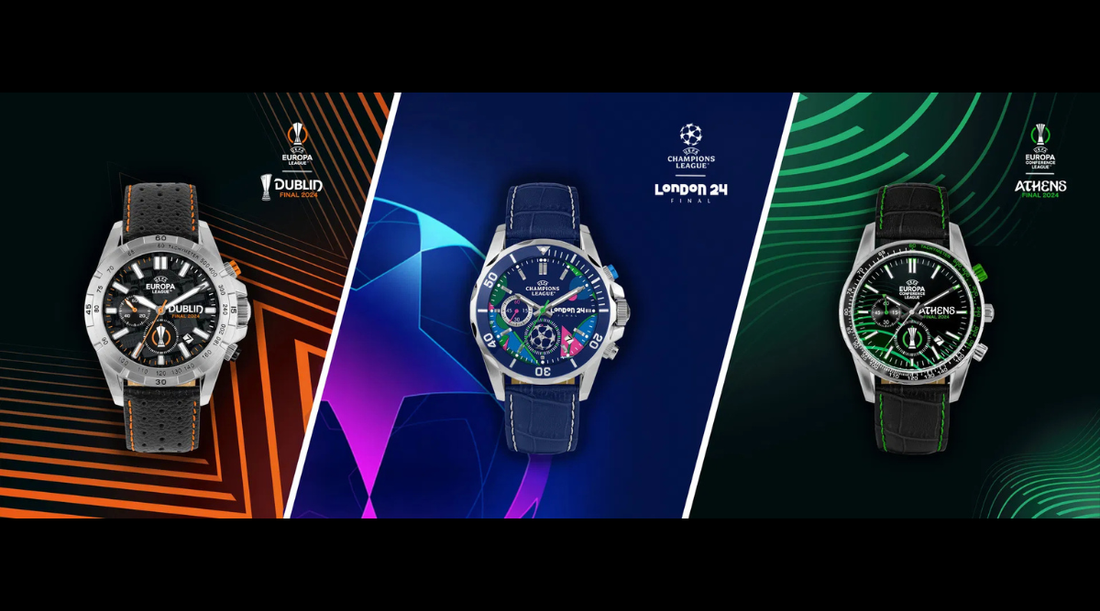 Celebrando el Espíritu del Fútbol: COLECCIÓN DE RELOJES UEFA CLUB COMPETITIONS