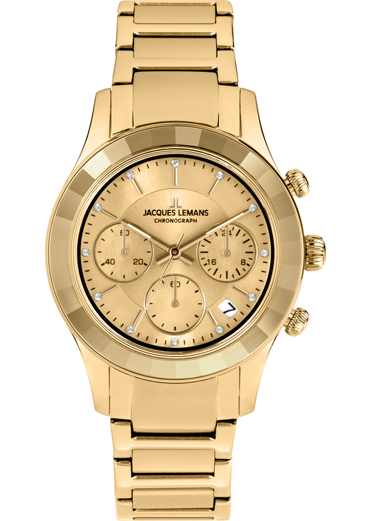 Reloj Sport Venice - 1-2151H Jacques Lemans Gold