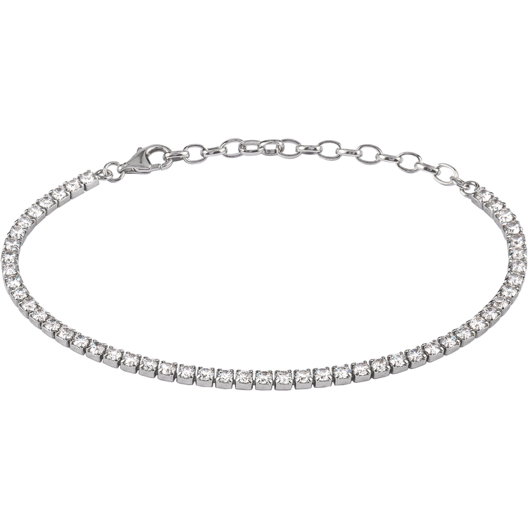 Tennis Bracelet Sterlingsilver with Topazen Jacques Lemans