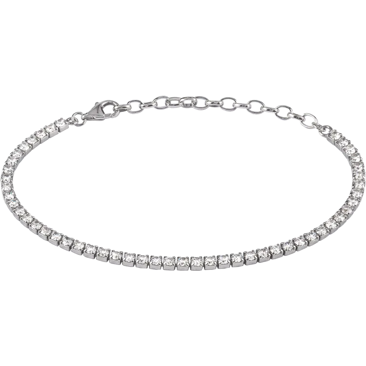 Tennis Bracelet Sterlingsilver with Topazen SE-B205A Jacques Lemans