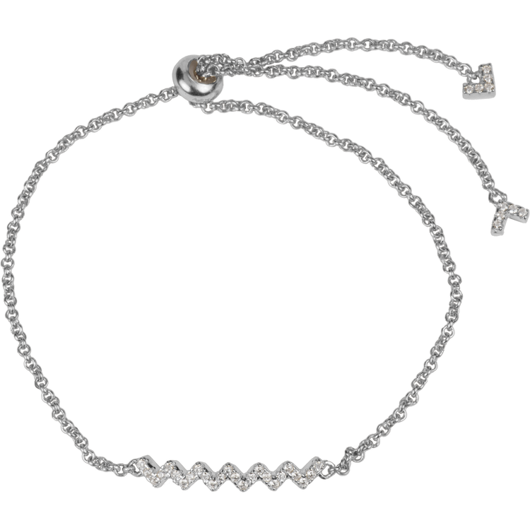 Bracelet Sterlingsilver with Topazen Jacques Lemans