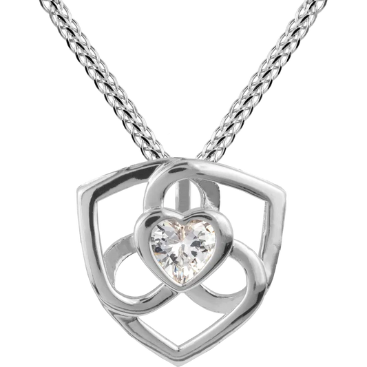 Chain Sterlingsilver with white Topaz SE-C187A Jacques Lemans