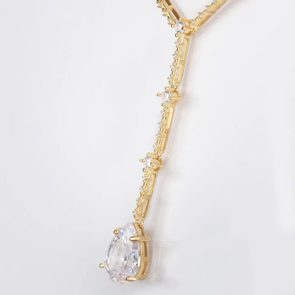 Chain Sterlingsilver goldplated  with Topazen SE-C211C Jacques Lemans