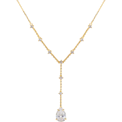 Chain Sterlingsilver goldplated  with Topazen SE-C211C Jacques Lemans