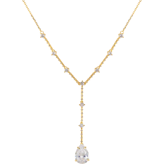 Chain Sterlingsilver goldplated  with Topazen SE-C211C Jacques Lemans