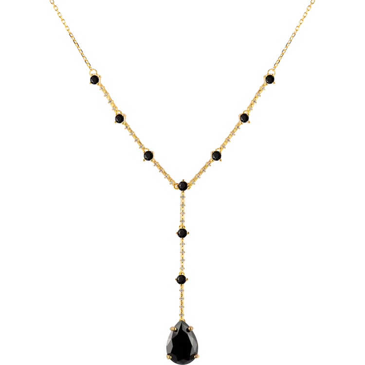 Chain Sterlingsilver goldplated  with Topazen SE-C211D Jacques Lemans