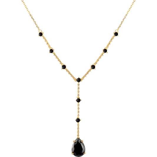 Chain Sterlingsilver goldplated  with Topazen SE-C211D Jacques Lemans